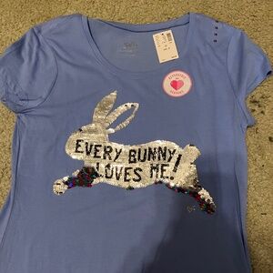 Bunny Shirt with sequins
